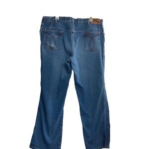 LONG HAUL Men’s Jeans Size 40/30 Blue Hand Measures approx 38X27